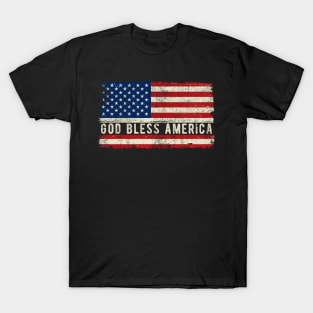 4th of July - Cool American Flag Independence Day GIft T-Shirt